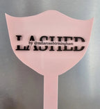 Beauty Mirror Lash Brow Photo Prop Filler Technician Beauty Room Eyelash Business Logo