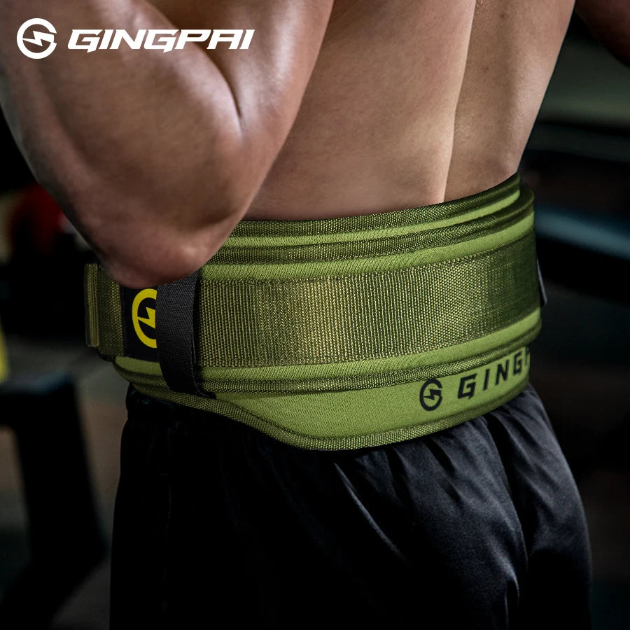 Weightlifting belt, fitness waist protection, strength equipment training, abdominal compression, lumbar support, gym equipment