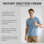 Men's Care Cream Gentle Ingredients for Comfortable Protection, Topical Cream for Men's Body Care
