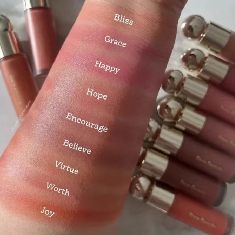 Rare Beauty Glossy Smooth and Transparent Lipsticks That Complement Various Makeup Looks Liquid Blushes Touch of Makeup Flair