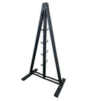 Gym Fitness LAT Pull Down Bar,Storage Rack,Heavy Duty,A-Frame Stand,Support Base for LAT Pulldown Attachments,LAT Bar