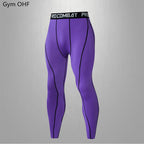 Gym Fitness T shirt Men's Short Sleeve Summer Boxing Jersey Legging Men Rashguard Compression Pants Quick Dry Tight T-shirts Men