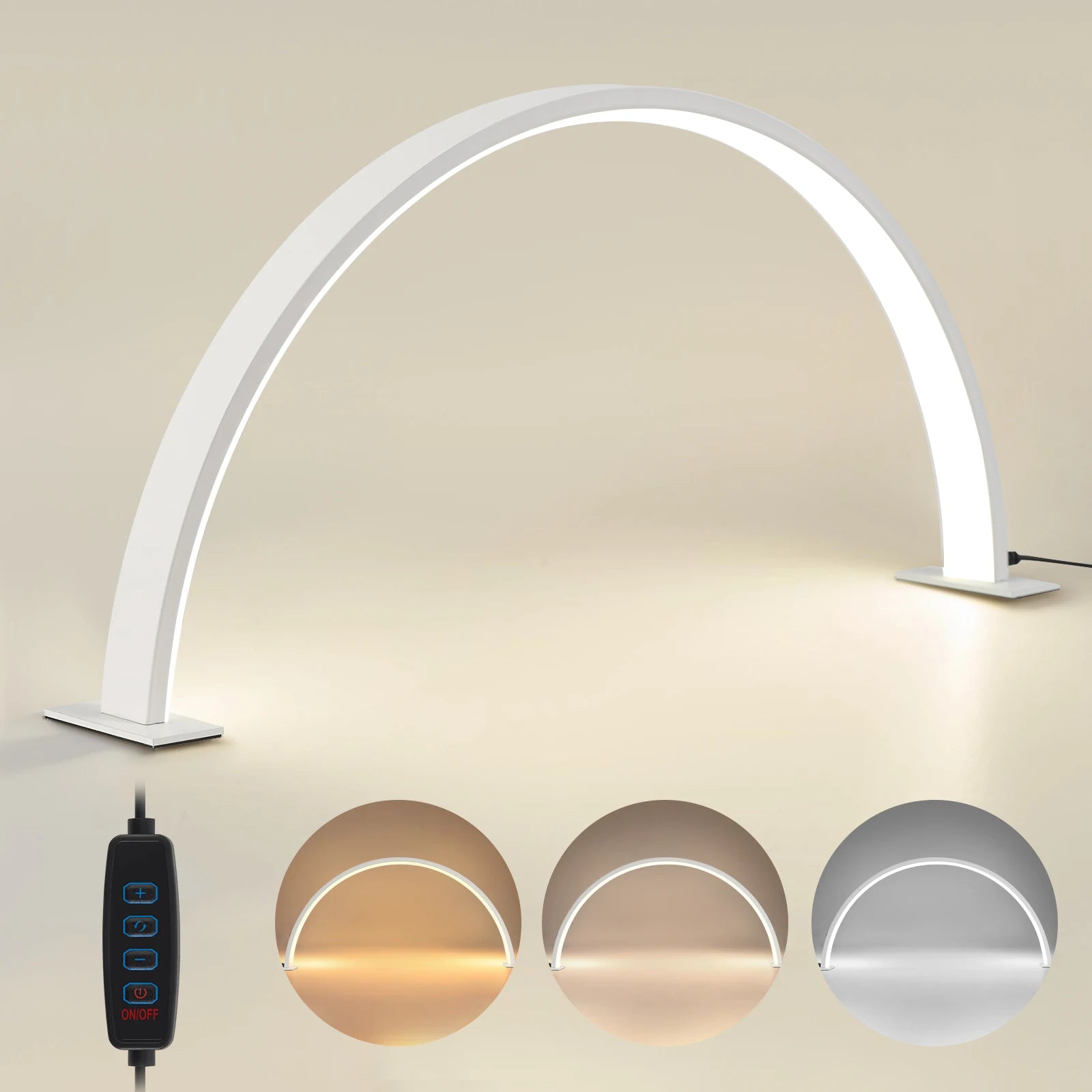 U-shaped half moon beauty fill light beauty salon tabletop washing eyelash beauty makeup eye care LED nail specialized lighting