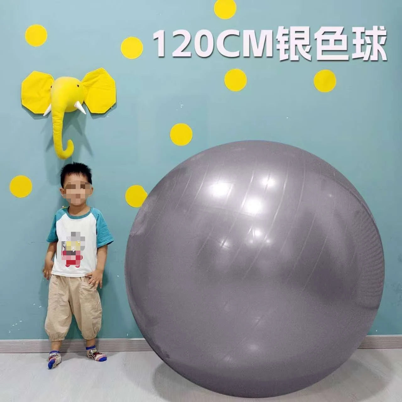 Massage Yoga Ball  120cm Pilates Gym Ball Fitness Ball Pump