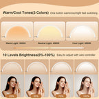 LED half moon beauty and brightening beauty salon desktop cleaning eyelash beauty makeup eye care nail art special light