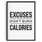 Gym Wall Art Poster Gym Inspirational Poster Home Gym Wall Decoration Gym Slogan Canvas Printing Decorative Painting Frameless
