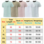 Gym Sport T Shirt Men Running Outdoor Workout Training Tees Round Neck Quick Dry Breathable Polyester Casual Short Sleeve