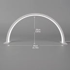 LED Nail Lamp Half Moon Beauty and Brightening Beauty Salon Desktop Lamp Eyelash Beauty Makeup Eye Care Nail Art Special Lights