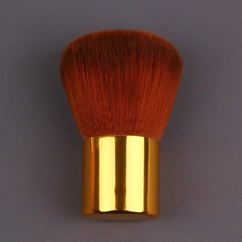 Makeup Brush Beauty Tool - 1Pcs Foundation, Blush, Concealer, Contour, Highlight, Cheek Brush for Blending, Round Angled Top